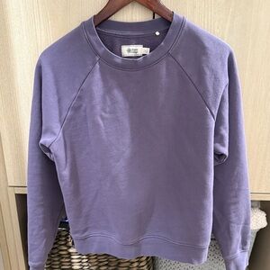 Alpine Design Women's Solid Fleece Crew Neck Sweatshirt